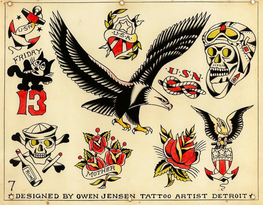 Body Art During World War II From the Lyle Tuttle Tattoo Art